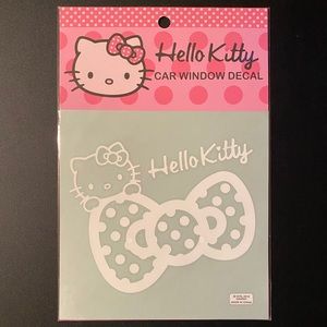 Hello Kitty Car Window Decal